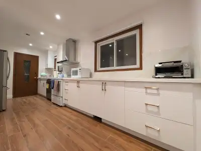 NEW Kitchen & Washrooms for 1 bedroom+parking in North Guelph