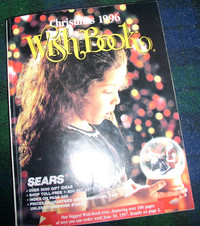 SEARS 1996 CHRISTMAS WISHBOOK. EXCELLENT CONDITION - LIKE NEW