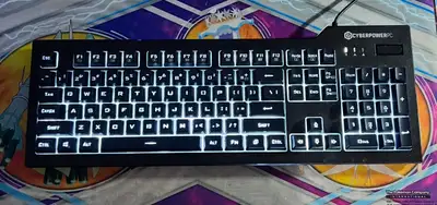 cyberpower PC LED multimedia usb wired gaming keyboard , View more