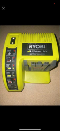 (NEW)  Ryobi 24V Lithium Battery Charger