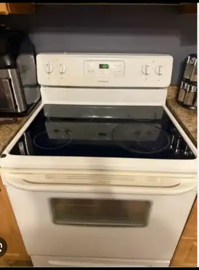 Frigidaire smooth stove work condition delivery available , View more