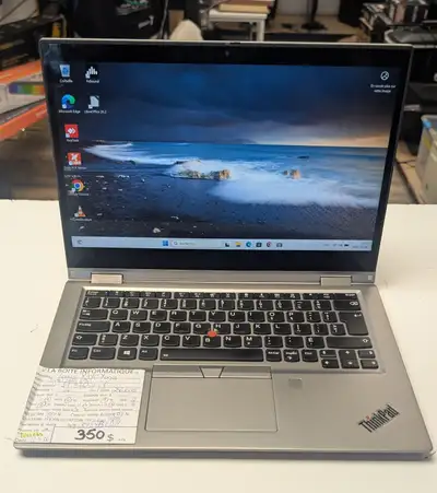 Lenovo ThinkPad X390 Yoga TACTILE i7-8665U 16Go SSD 256Go NVMe, View more