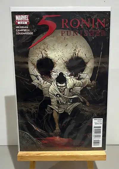 5 Ronin #3 Punisher variant cover (Marvel Comics, 2011) comic, View more