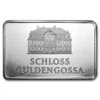 Bar en argent/silver bullion Geiger 1 oz germany
