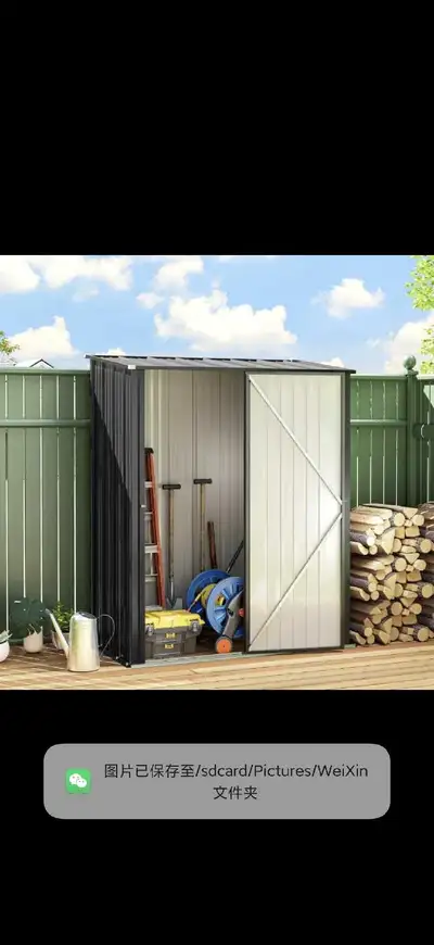 5*3 Metal Garden Shed, View more