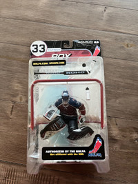 Mcfarlane NHL Patrick Roy Colorado Avalanche Series 1 NHLPA Logo