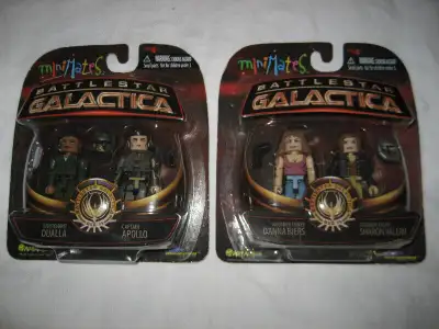 MiniMates Battlestar Galactica lot, View more