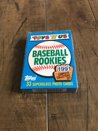 1991 Topps Toys "R" Us Baseball Rookie Card Pack