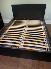 Ikea queen bed (malm high model)