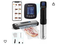 Inkbird sous vide and vacuum sealer combo