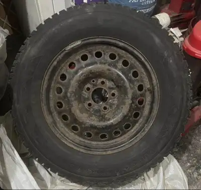 both sets together: • "235/60R18 Tire Set - 4 Hankook All-Seasons + 4 Winter Snow Tires (Never Used)...
