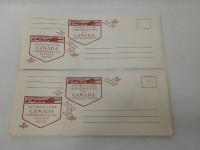 2 Canada Souvenir Postage Stamp Cards 1966 & 196? - Sealed