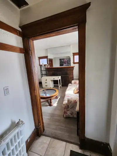 A nice 6 bdrm House is available for rent or 4 people sharing at Christie and St. Clair. Partially f...