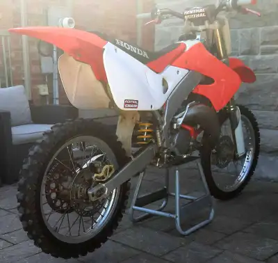 Selling my original CR125 Honda Two stroke motocross dirt bike . I have owned this bike a very along...