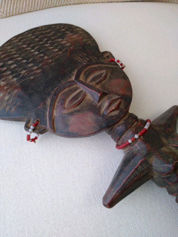 Wood African Sculpture Fertility in Arts & Collectibles in Calgary - Image 9