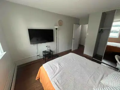 A Deluxe Room is available in a premium apartment near uofa