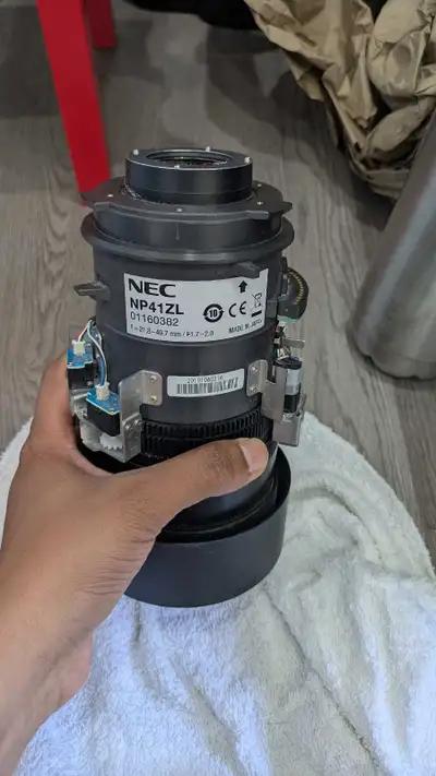 I am selling a pre-owned NEC NP41ZL projector lens designed for high-end professional installation....