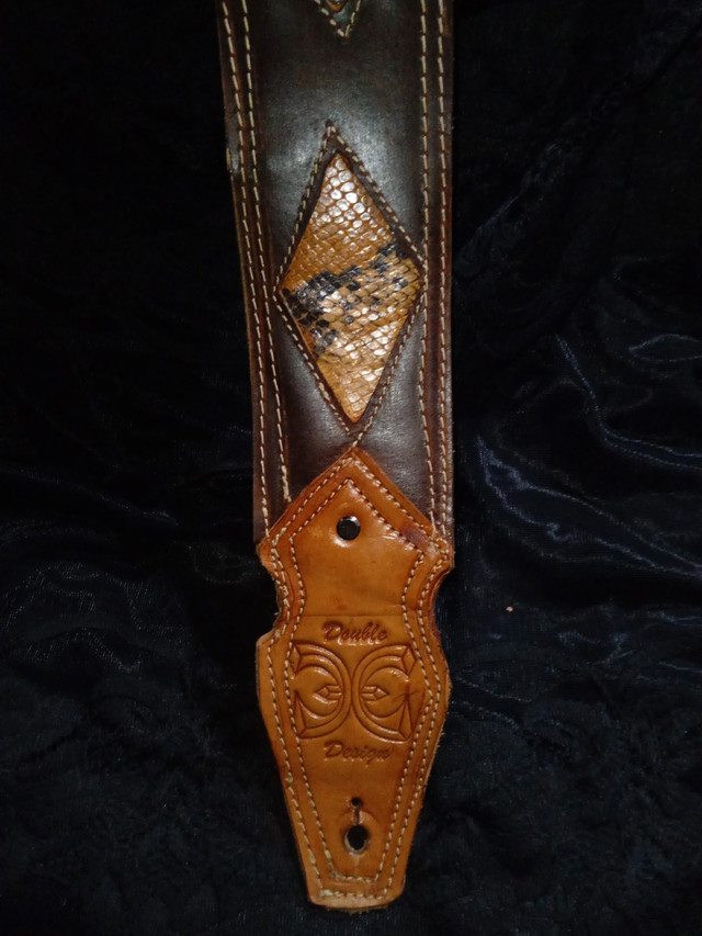 Hand made in Canada Heavy Duty one of a kind Straps in Guitars in Thompson - Image 2