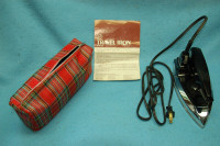 Vintage Travel Iron Style 1104, Collector grade.