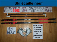 Ensembles de ski de fond SKI NEUF ÉCAILLE 185 190 195 200 205 cm
