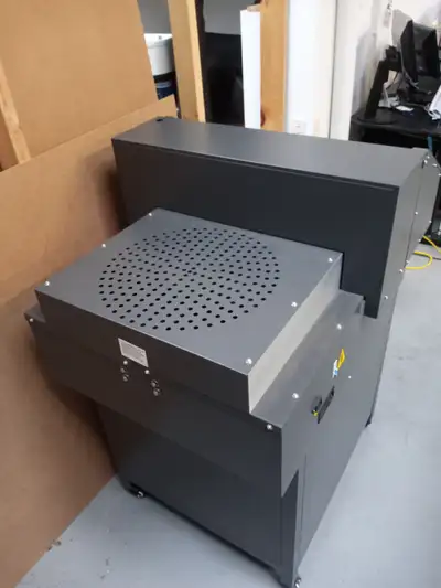 Absolutely Like New, this Electric Paper Stack Cutter and Trimmer, with it's compact floor footprint...