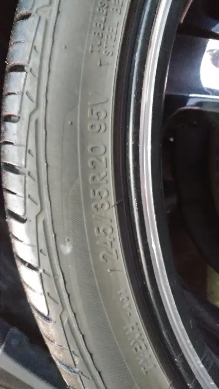 Kit 4 mags 20 pouces pneus TOYO 245-35-R20 tires 20inch rims set in Tires & Rims in Laval / North Shore - Image 6