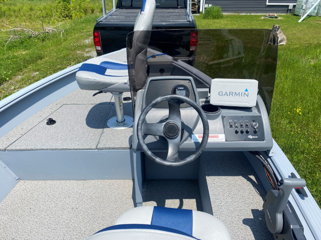 Yamaha G3 Guide V167 CS Aluminum Boat (2022) in Powerboats & Motorboats in Cape Breton - Image 4