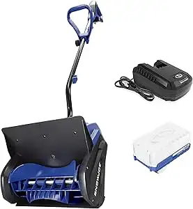 Snow Joe 24V-SS13 Pelle à neige sans fil 24 V 33 cm 4 Ah (avec batterie 4 Ah + chargeur rapide) util...