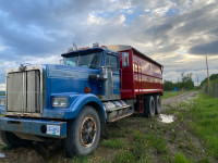 1988 western star grain truck with  new load line box!