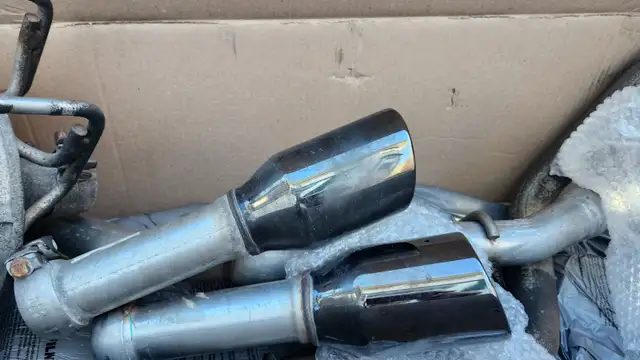 Ram 1500 classic exhaust for sale from the muffler back. in Engine & Engine Parts in City of Halifax - Image 5