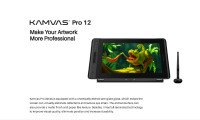 Unleash Your Creativity: Kamvas Pro 12 Portable Drawing Tablet