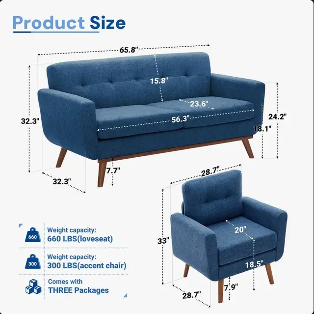 Loveseat for Sale in Couches & Futons in Thunder Bay - Image 5