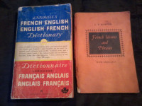 French-English, English French Dictionary & French Idioms Book