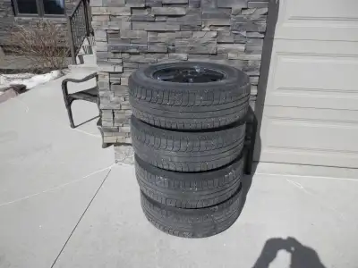4 Michelin X Ice 235/60/16 Winter Tires on 2010 Ford Escape Rims. I just took them off my Mazda CX 5...