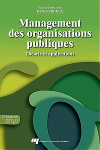 Management des organisations publiques, 2e éd. revue et corrigée