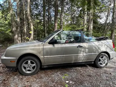 Enjoy two more months of Summer fun & travel in style in this cute VW Cabrio that is priced to sell....