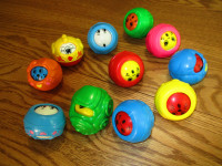 Fisher Price Roly-Poly Balls  11 balls