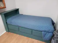 2 base de lit avec matelas