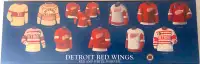 Detroit Red Wings collectibles - 2 hangable wood plaques