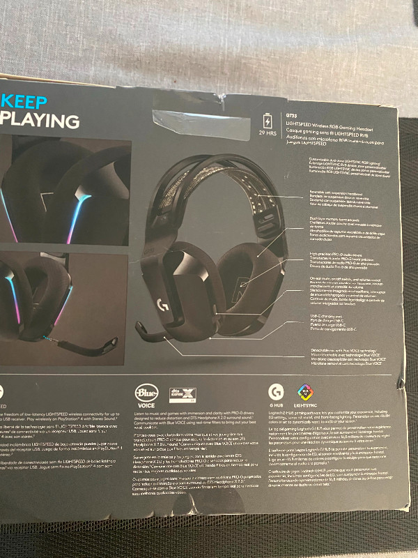Logitech G735 Wireless Gaming Headset | Speakers, Headsets & Mics ...