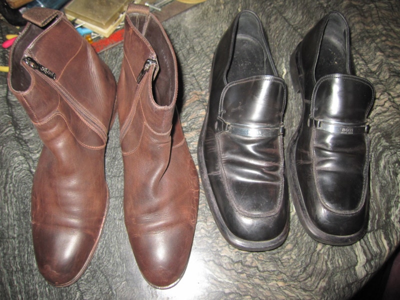 Hugo Boss, Hugo Boss Dress Shoes and Boots Made in Italy Men's