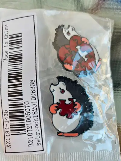 Enamel Pin - New in Package, View more