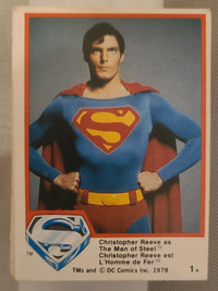 98 Superman 1978 Movie Cards