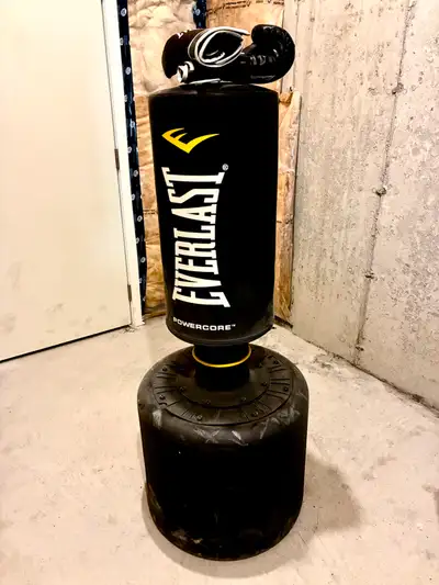 Powercore Free Standing Heavy Bag + Boxing Gloves, View more
