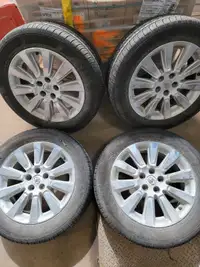 Toyota alloys with tires