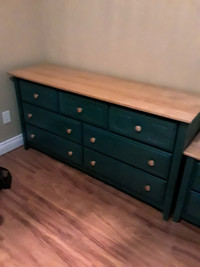 Triple dresser and night table