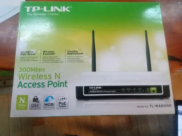 TP-Link wireless range expander TL-WA801ND in Networking in Cambridge - Image 2