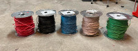 Full set of #12 RW 90 XLPE Single Conductor Wire!