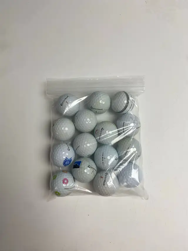 15 Taylormade TP5 golf balls, great condition