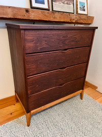 Teak Dresser by Kauffman Furniture, dark stain